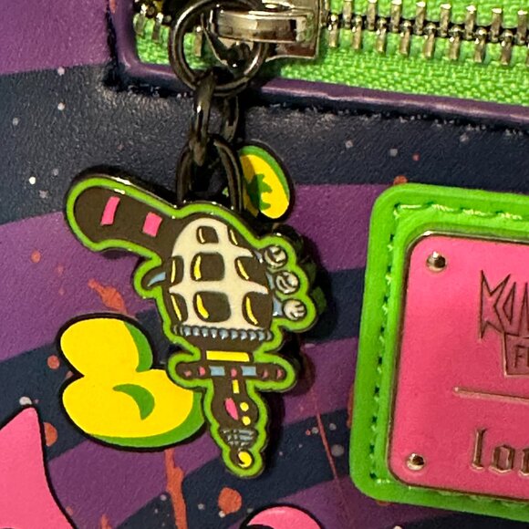 Loungefly Killer Klowns Glow-in-the-Dark Mini Backpack NWT - Picture 5 of 17